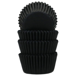 Cukrářské mini košíčky černé 100 ks FunCakes